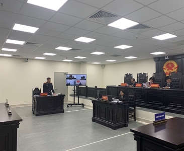 Viện KSND quận Tây Hồ phối hợp Toà án nhân dân quận Tây Hồ tổ chức phiên tòa...